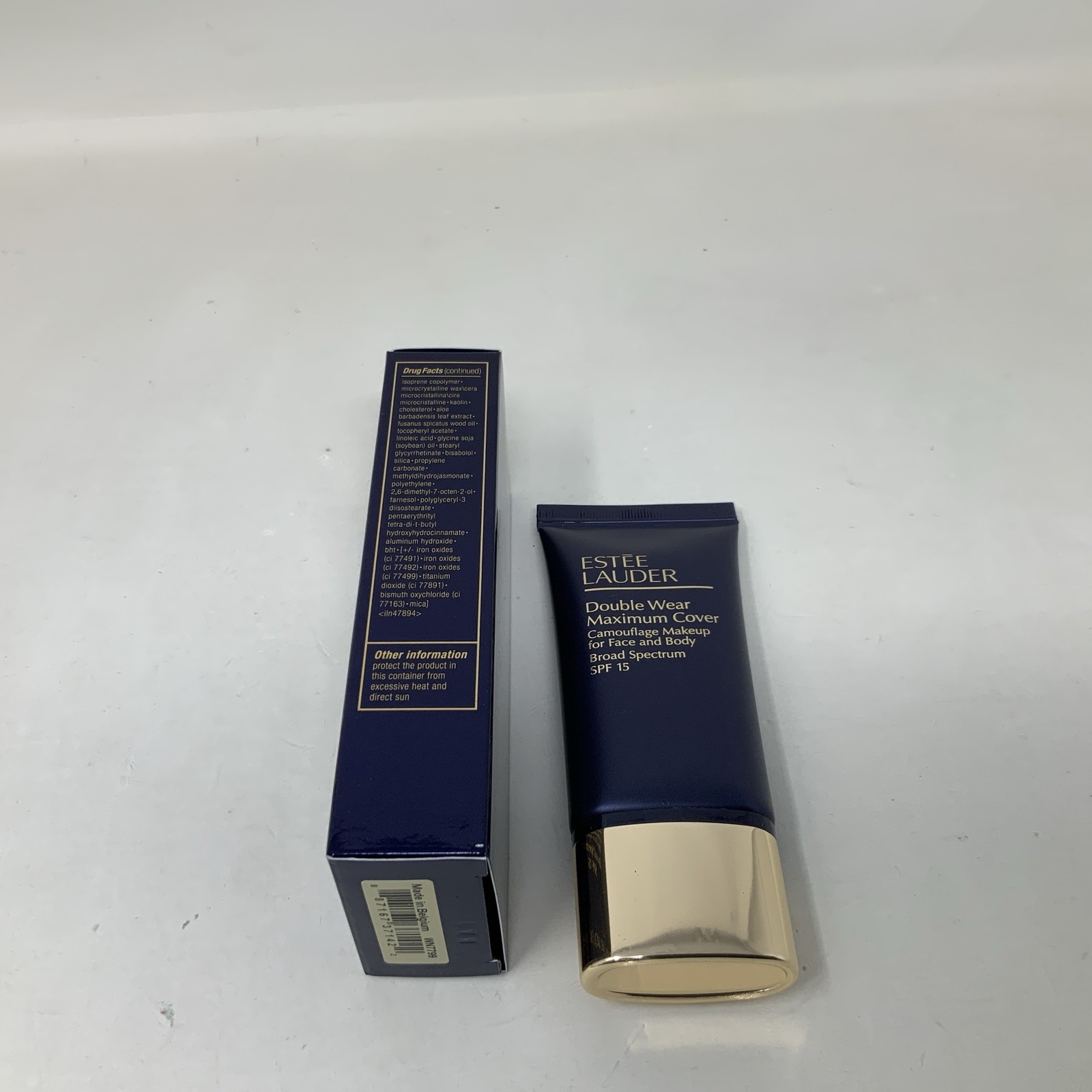 Estée Lauder Double Wear Maximum Cover Foundation 1 Fl Oz – 4W1 Honey Bronze