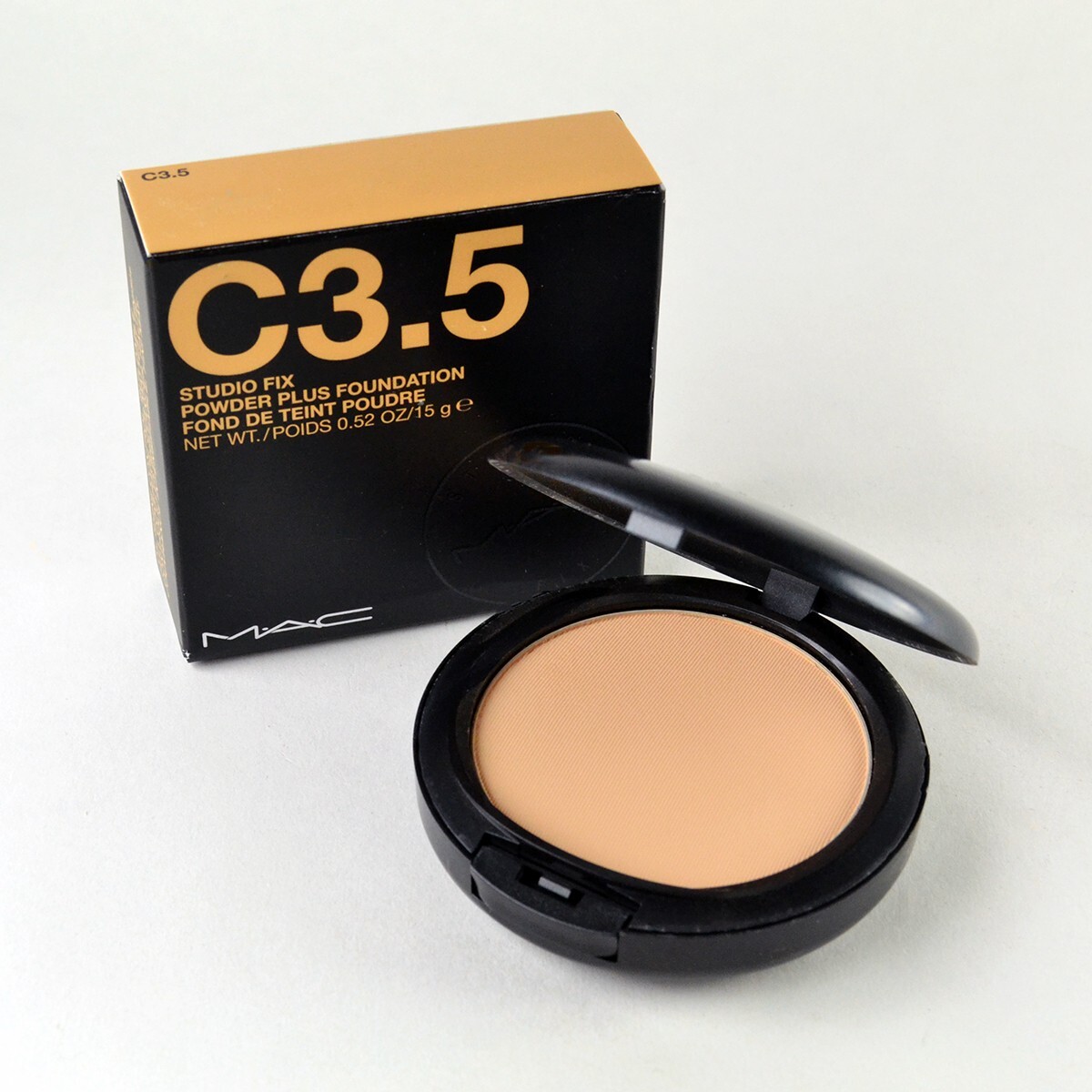 Mac Studio Fix Powder Plus Foundation C3.5 – Full Size 0.52 Oz. / 15 g New