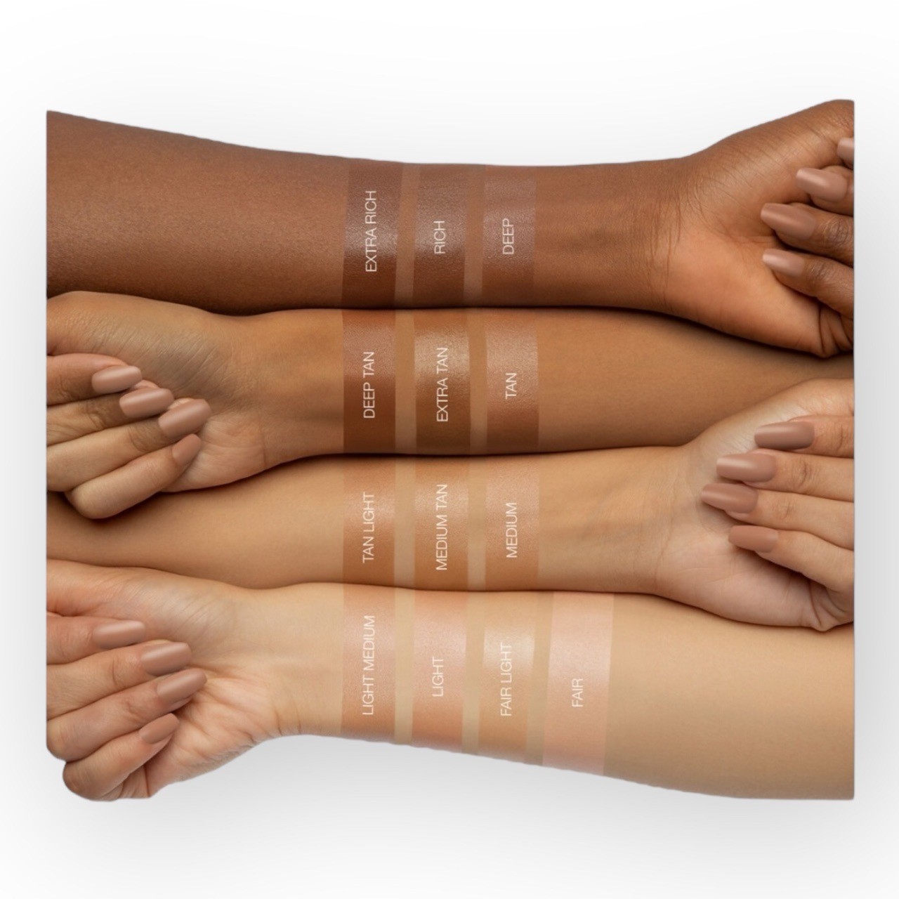 NIB Huda Beauty GloWish Multidew Skin Tint 12 Rich Sealed