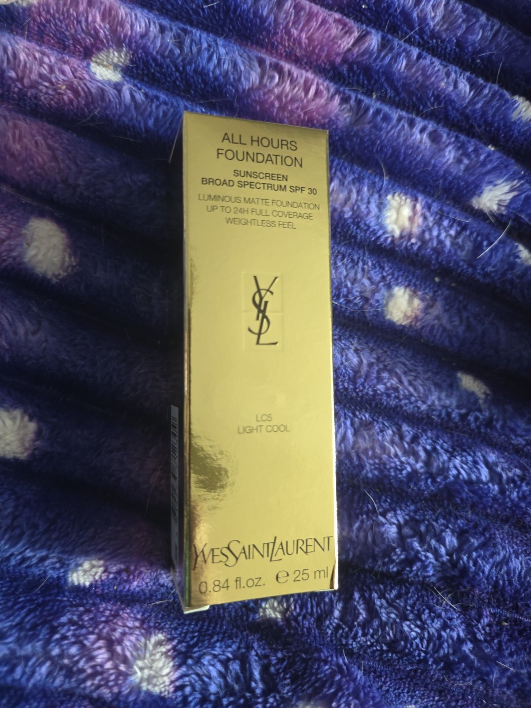 YSL All Hours Foundation Luminous Matte 24h Full Coverage SPF 30 (Choose Shade)