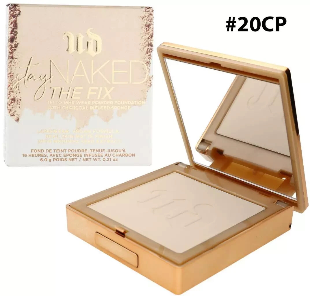 URBAN DECAY Stay Naked The Fix Powder Foundation 20CP FAIR Cool Pink 6g /.21oz