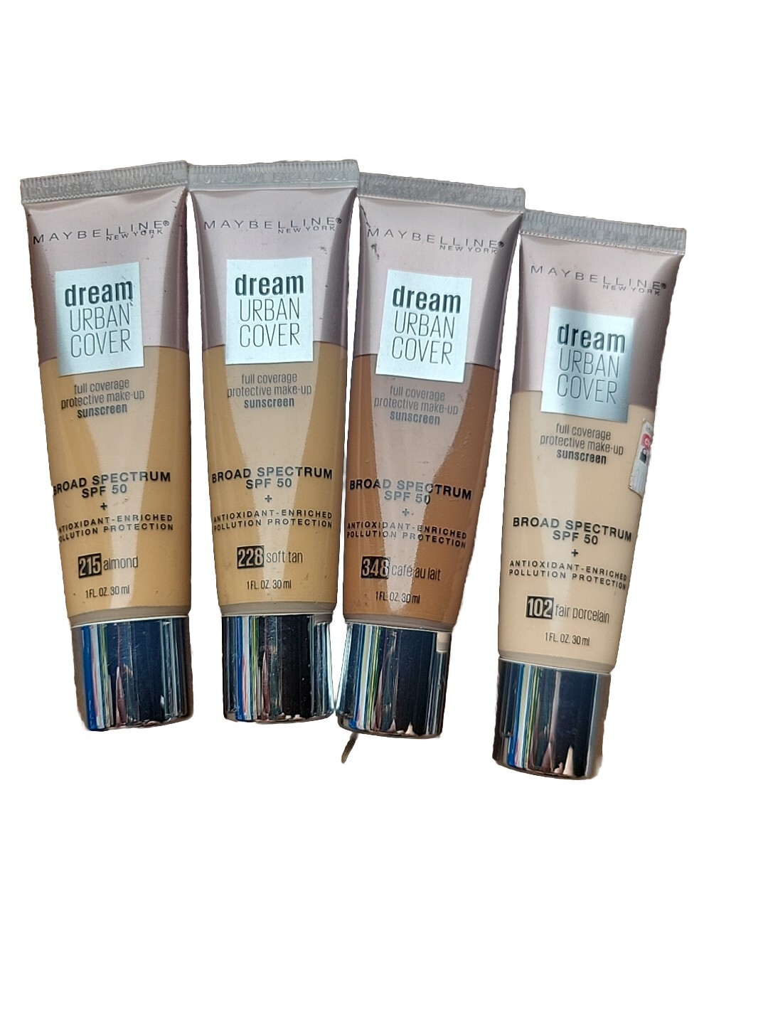 Assorted Maybelline Dream Urban Cover Full Coverage Makeup Expired