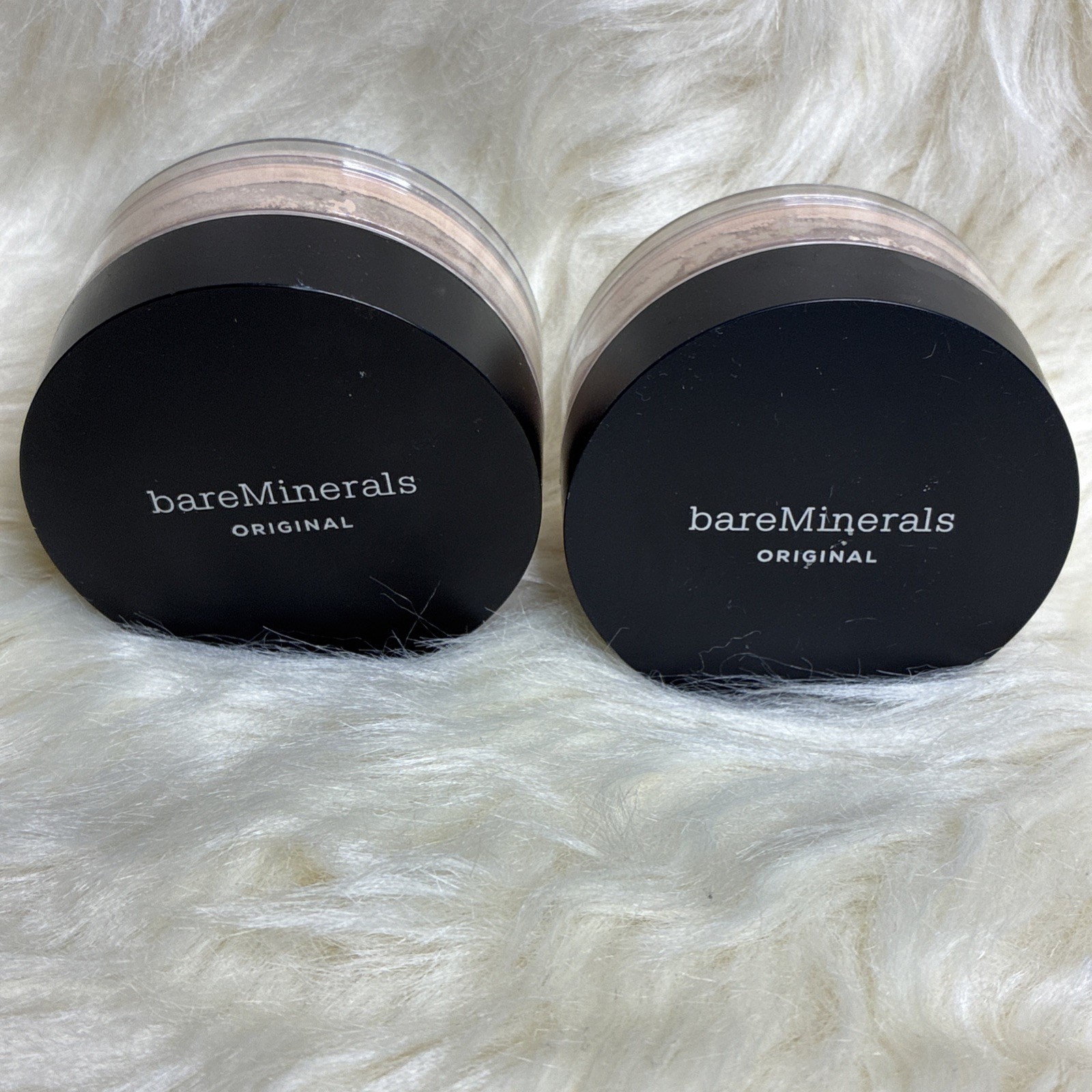 2x BareMinerals Foundation #Medium Beige 12 Original Powder 0.28 Oz.