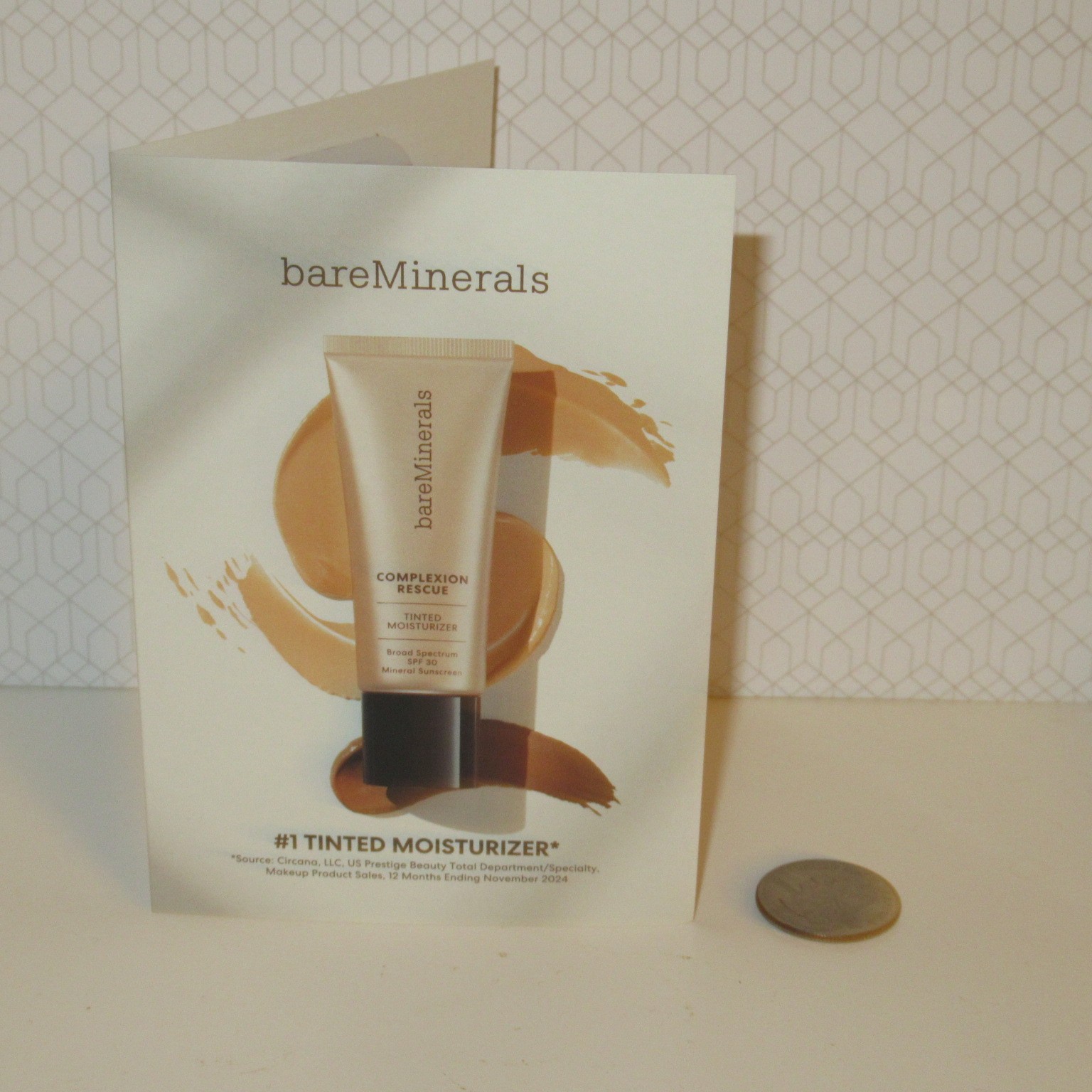 BareMinerals #1 Tinted Moisturizer Vanilla 02 Natural Pecan 05 Tan Amber 07 09