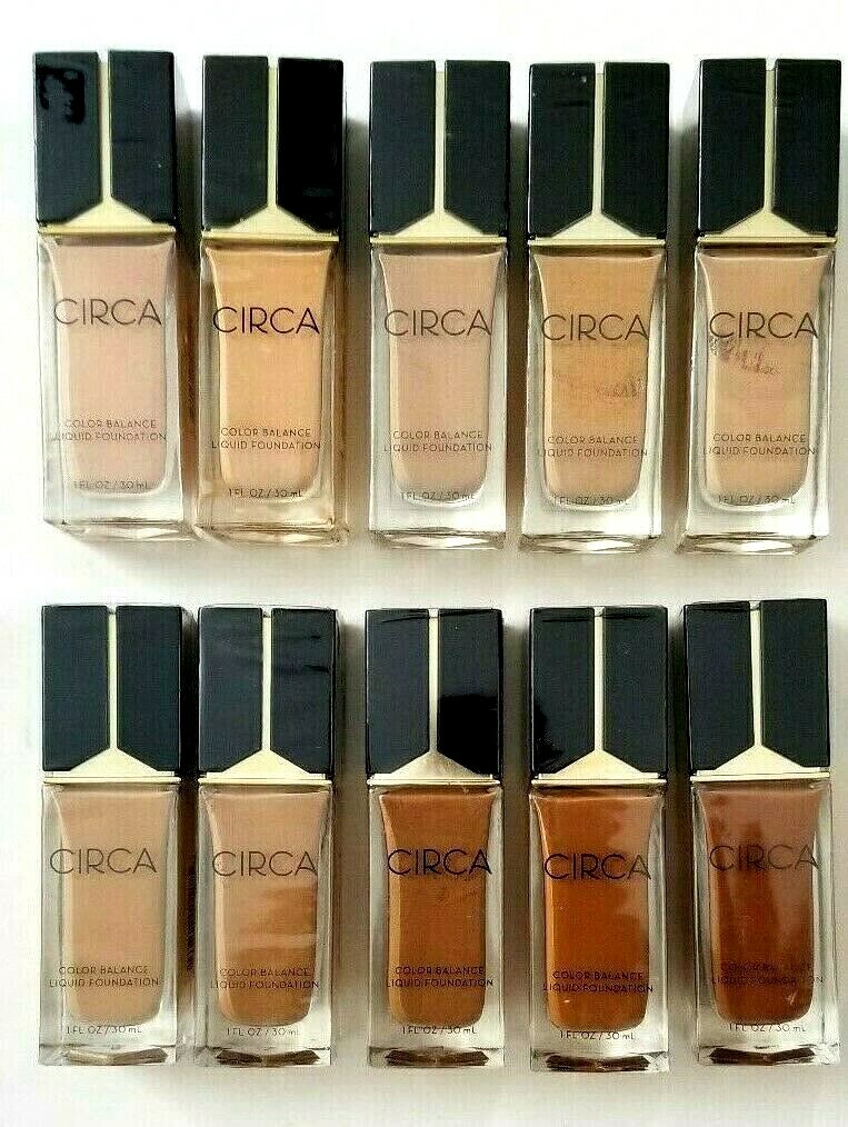 2 pk CIRCA COLOR BALANCE LIQUID FOUNDATION 1 fl oz u/b SEALED PICK YOUR SHADE