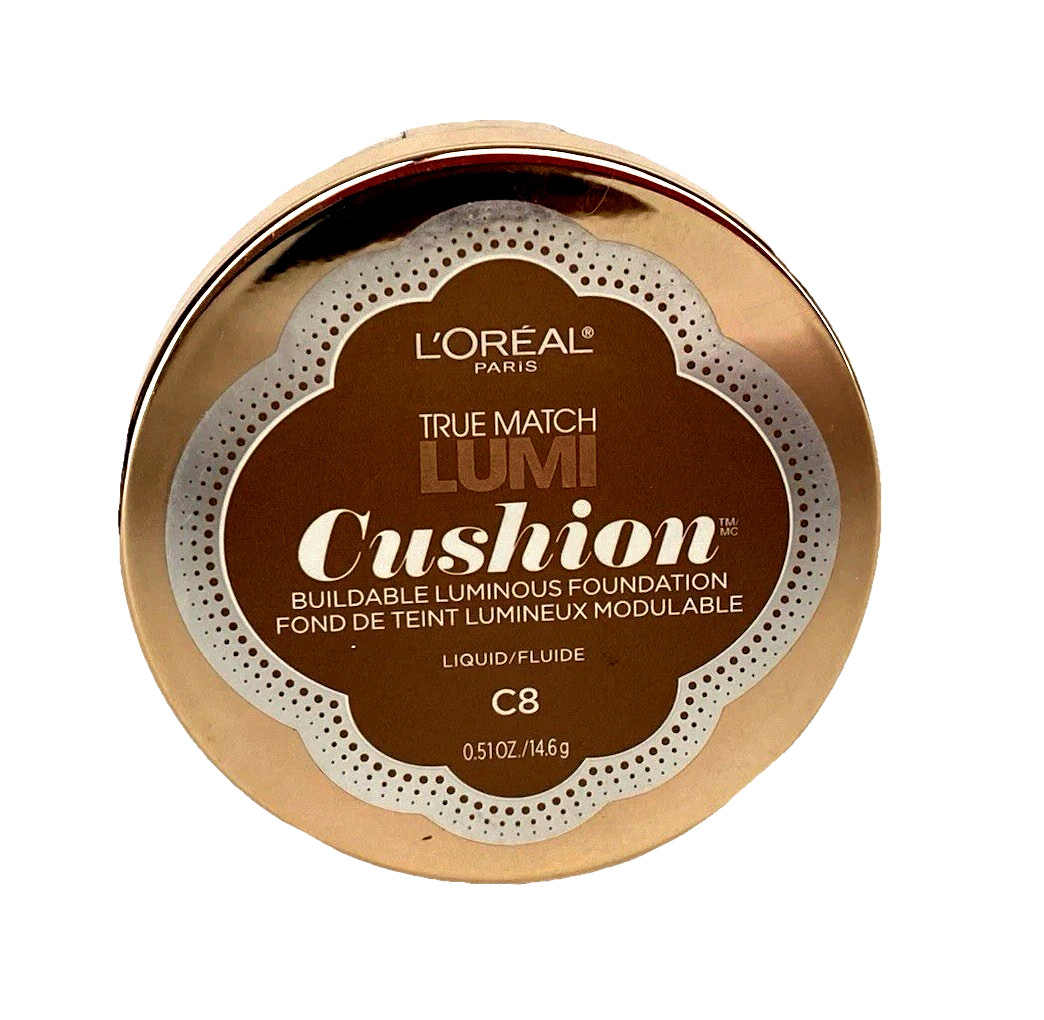 Loreal True Match Lumi Cushion Foundation C8 Cocoa
