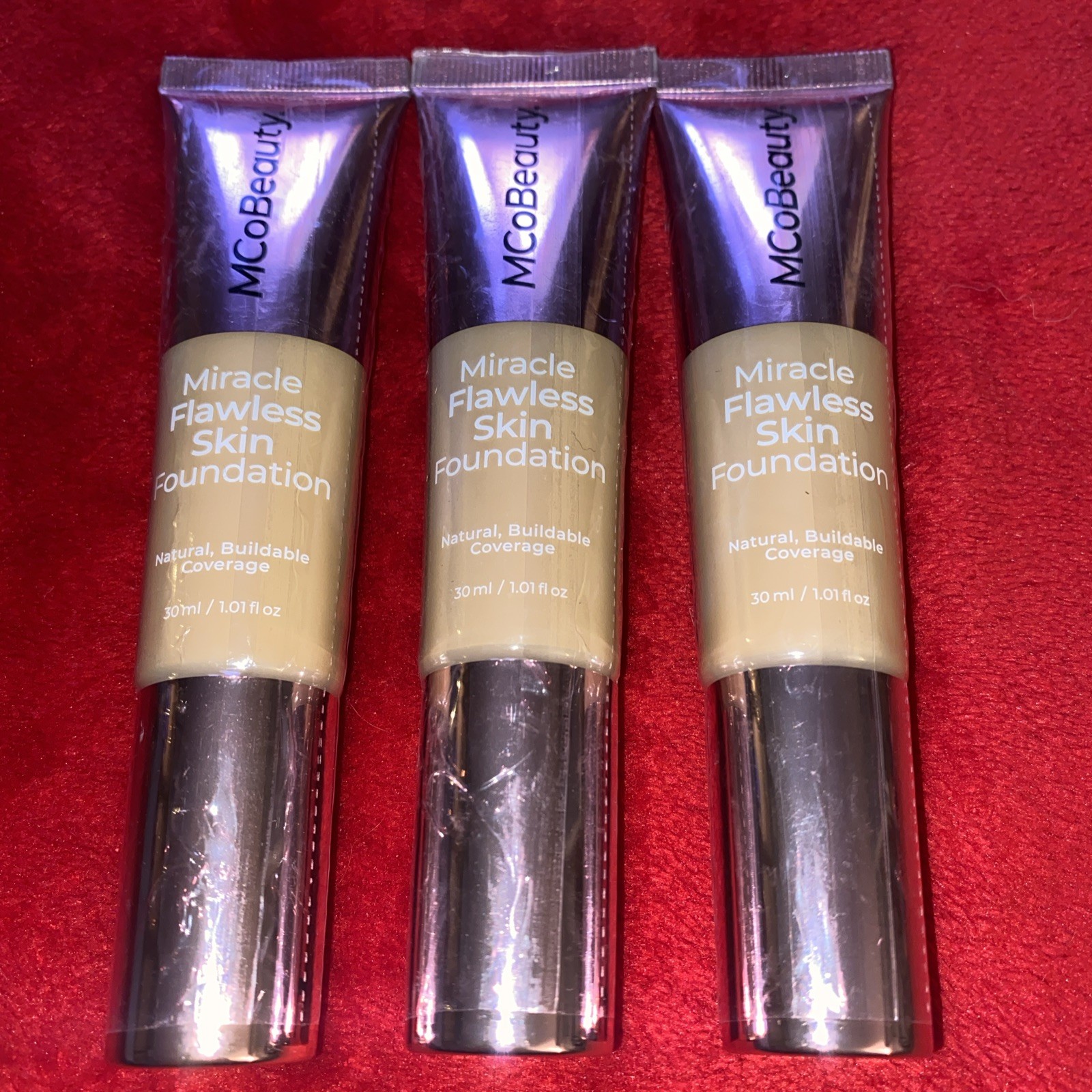 MCoBeauty Miracle Flawless Skin Foundation 5 Natural Beige Natural Buildable