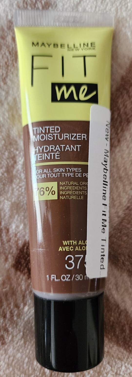 NEW Maybelline Fit Me Tinted Moisturizer with Aloe 1 fl. oz. each # 375