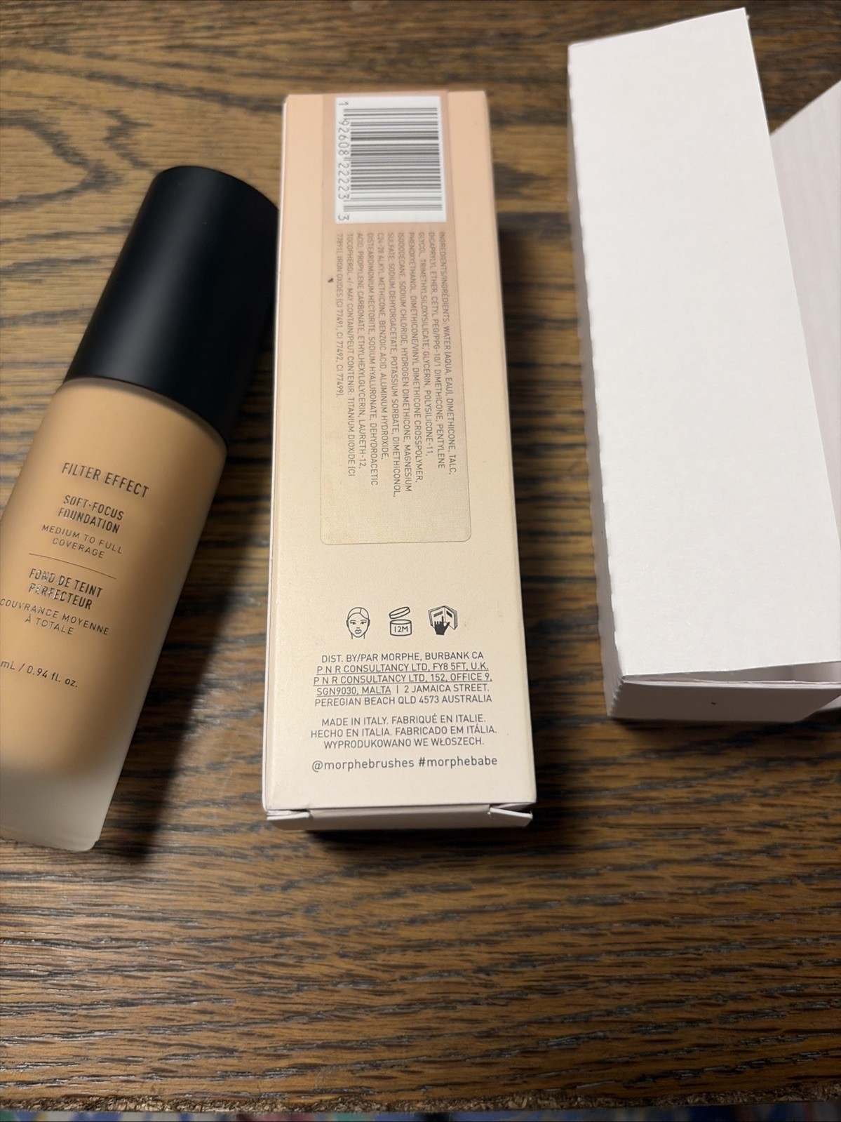 Morphe Filter Effect Soft-Focus Foundation Medium 14 to Full Coverage 0.94 fl oz