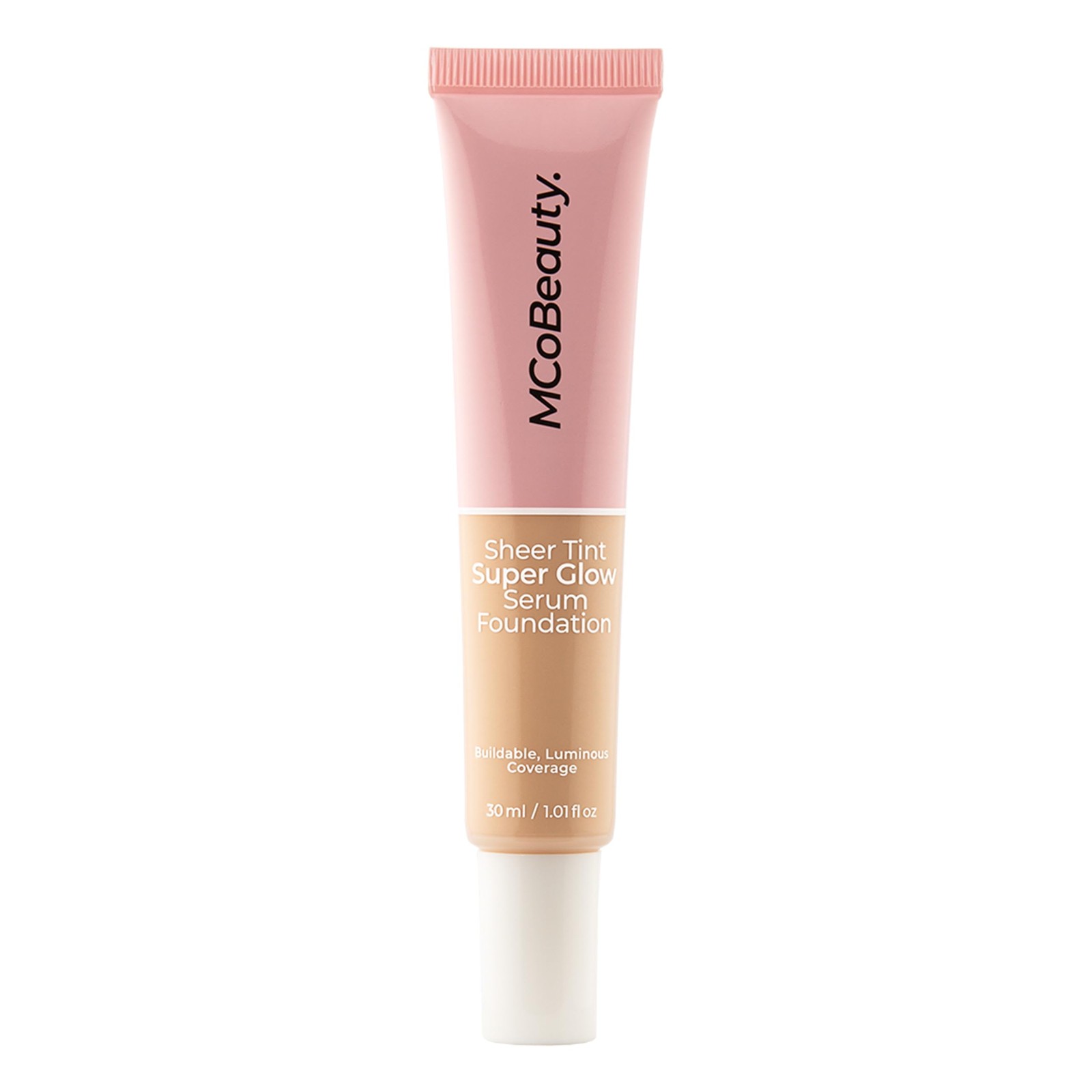 MCoBeauty Super Glow Sheer TINT Serum Foundation 0.5-2, Very Light