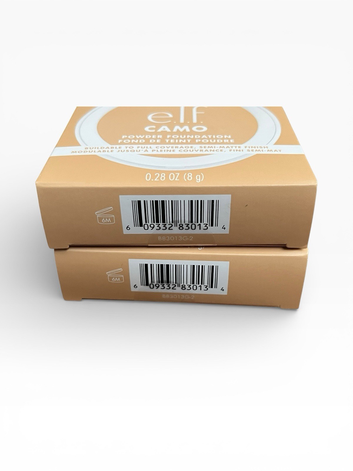 2X Elf Camo Powder Foundation Buildable to Full Coverage – Light 240 W