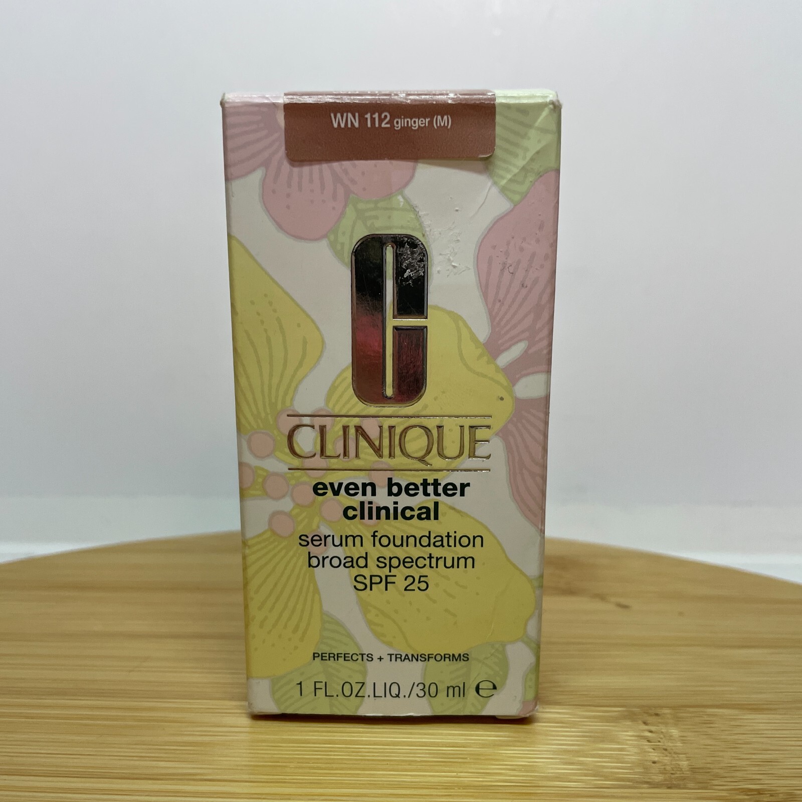 Clinique Even Better Clinical Serum Foundation Ginger 1 oz SPF 25 Dry To Oily