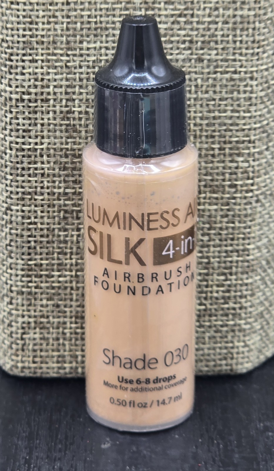 Luminess Advanced Shade 030 Silk 4-in-1 Airbrush Foundation Sealed 0.50 Fl Oz