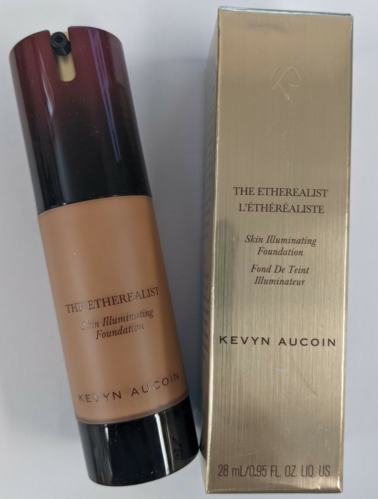 1PC KEVYN AUCOIN THE ETHEREALIST SKIN ILLUMINATING FOUNDATION MEDIUM EF 11 NIB