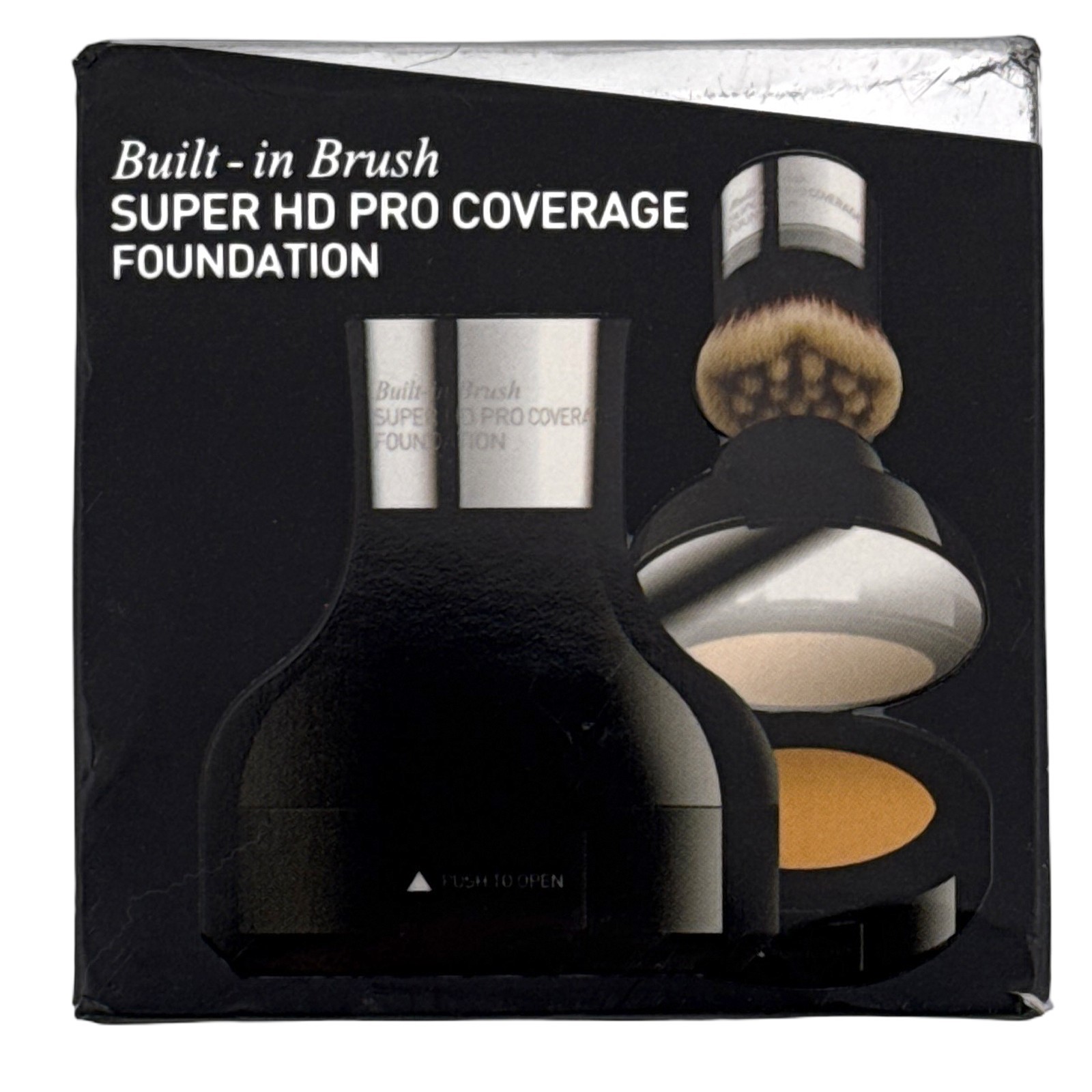 CAILYN Built-in Brush Super HD Pro Coverage Foundation 01 Cascade Matte Finish