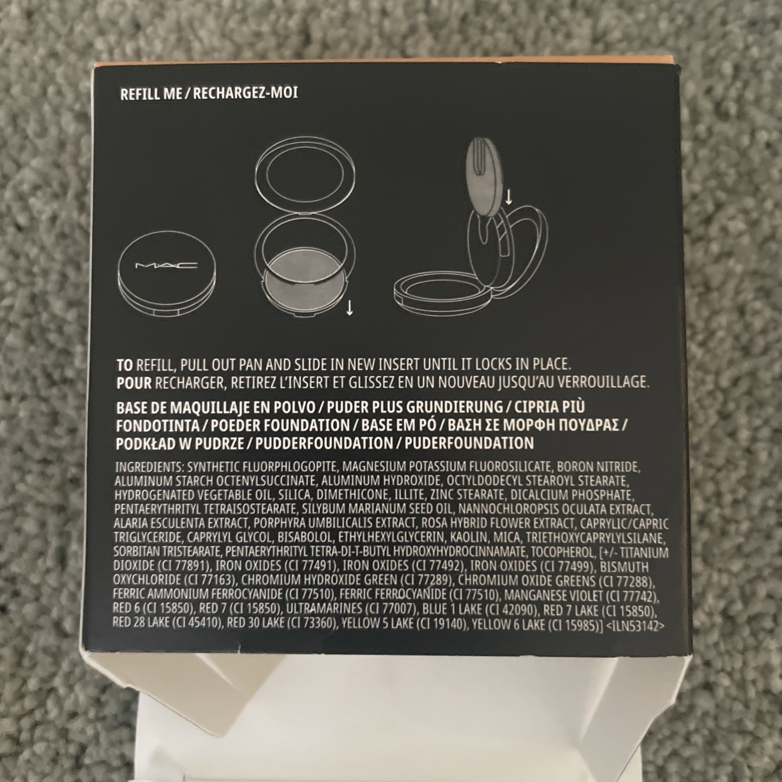 MAC Studio Fix Powder Plus Foundation Plus Oil Control NC35 Full sz- New In Box