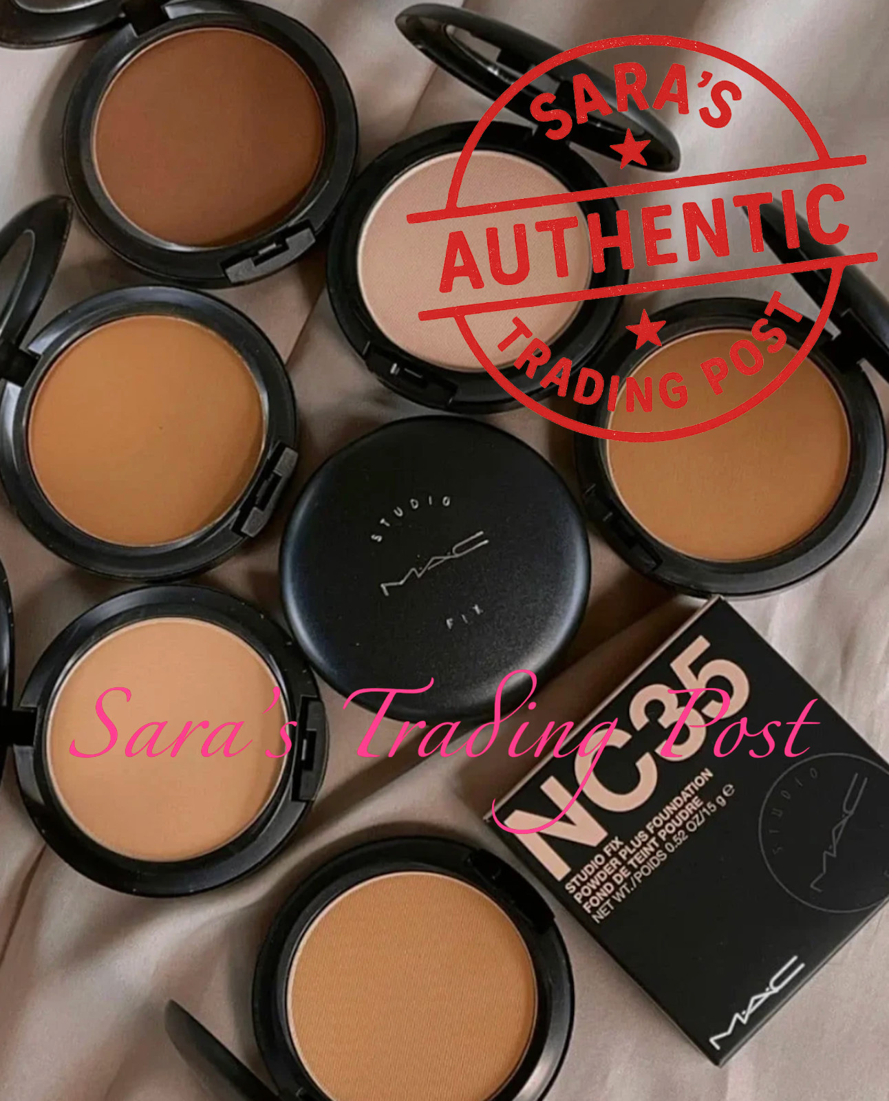 1 MAC Studio Fix Powder Plus Foundation 💖 Original Formula 0.52oz+🎁 FRESH Pick