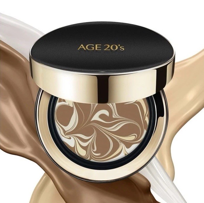 {US SELLER] AGE 20’S Signature Essence Cover Pact Intense Cover 31 TAN FS $29RV