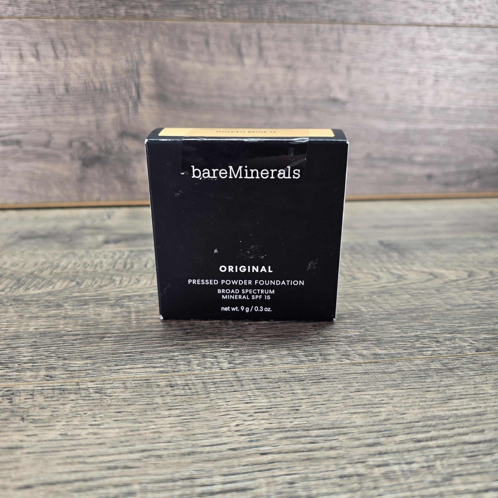 bareMinerals Original Pressed Powder Foundation Mineral SPF 15- Golden Beige 13
