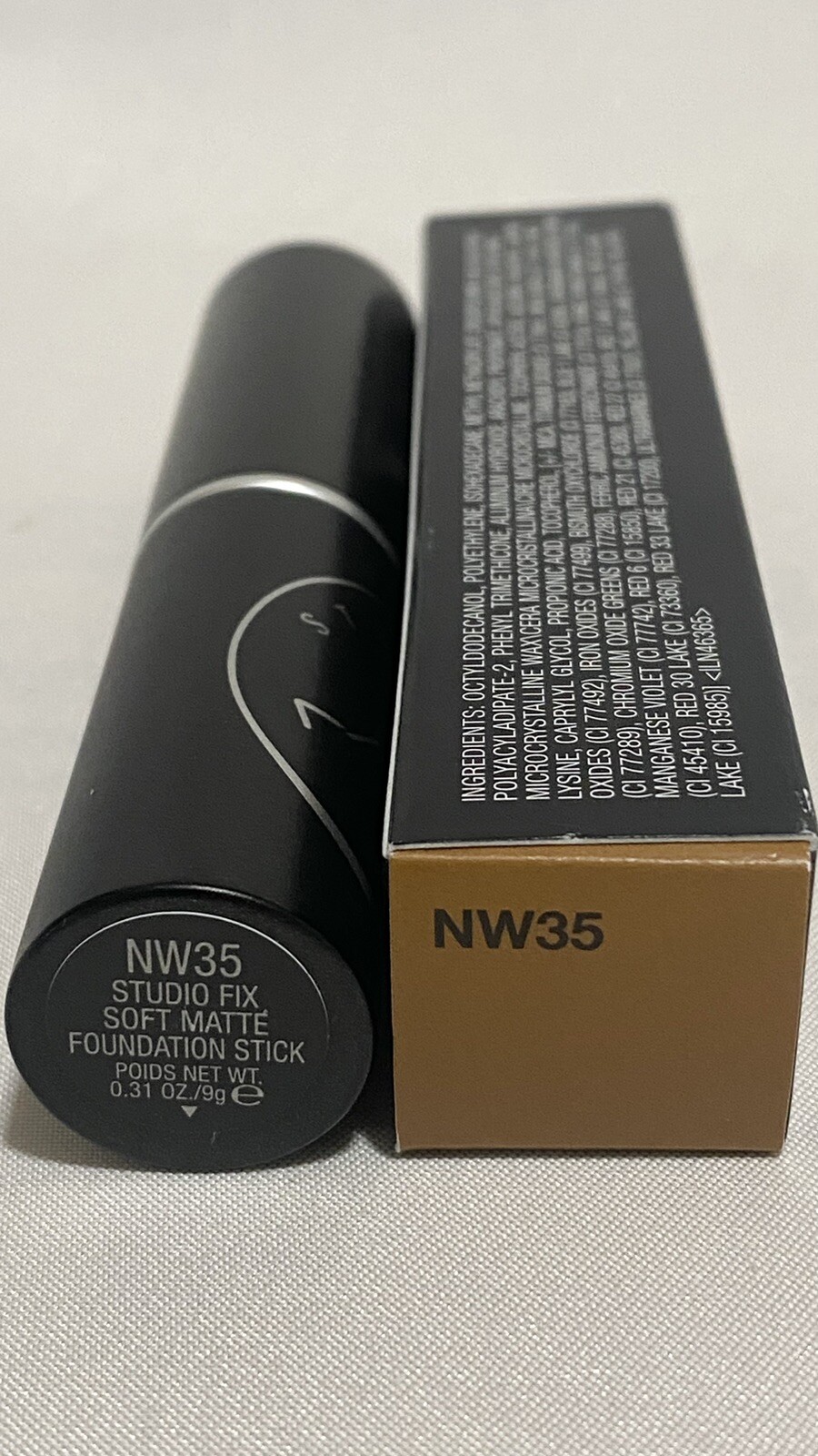 MAC Studio Fix Soft Matte Foundation Stick Shade NW35 Full Size .31oz / 9g