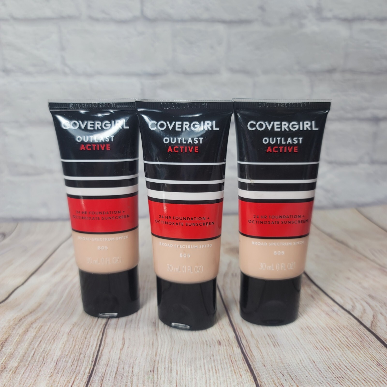 3 X Covergirl Outlast Active 24 HR Foundation EXPIRED Choose Your Shade