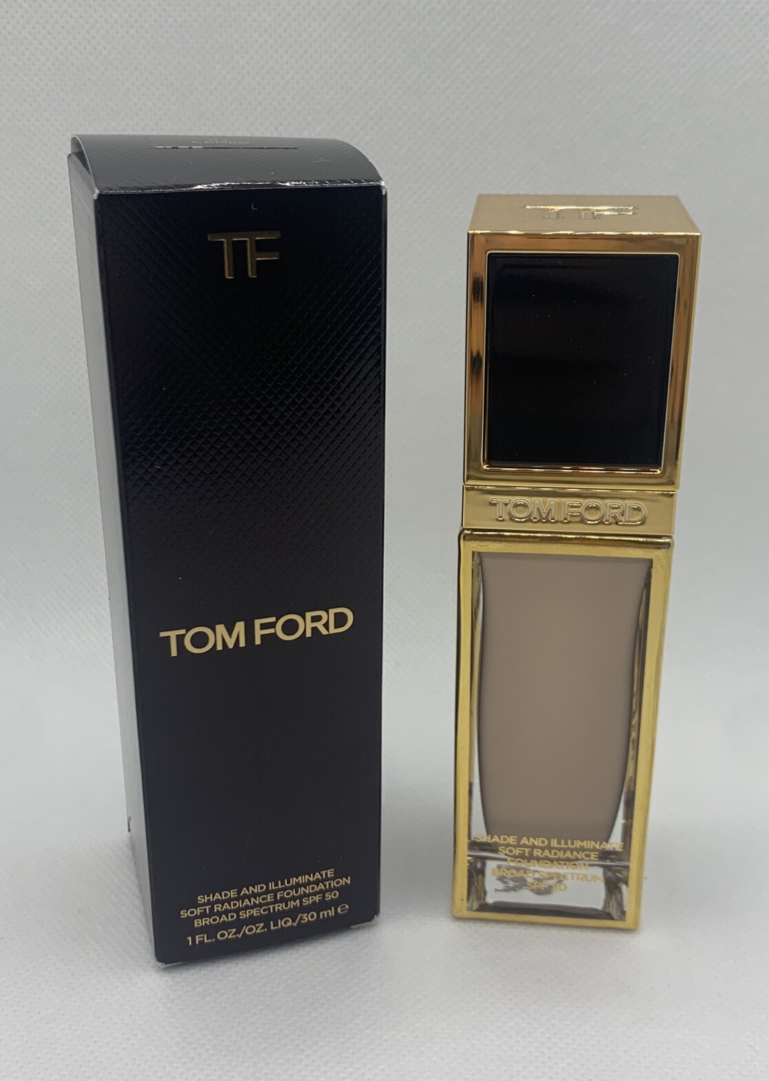 Tom Ford Shade And Illuminate Soft Radiance Foundation SPF 50 ~ 0.1 CAMEO ~ 1oz