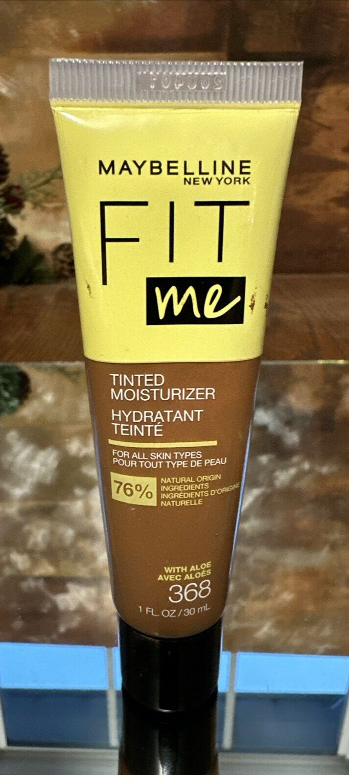 1 X Maybelline Fit Me Tinted Moisturizer 1 Oz – #368 with Aloe