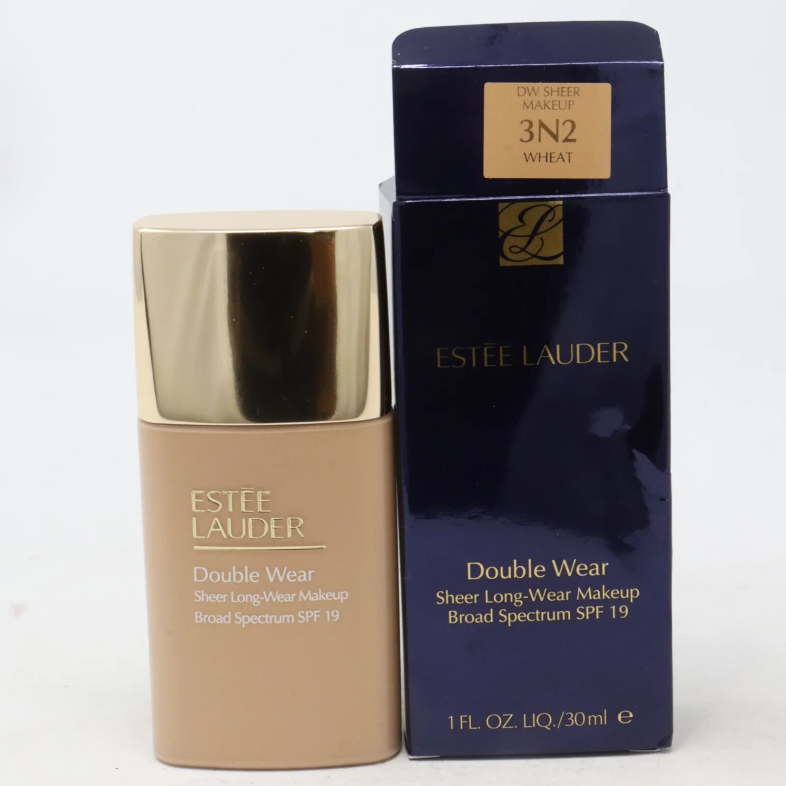 Estee Lauder Double Wear Stay-in-Place Makeup 3N2 Wheat 30 ml New in Box