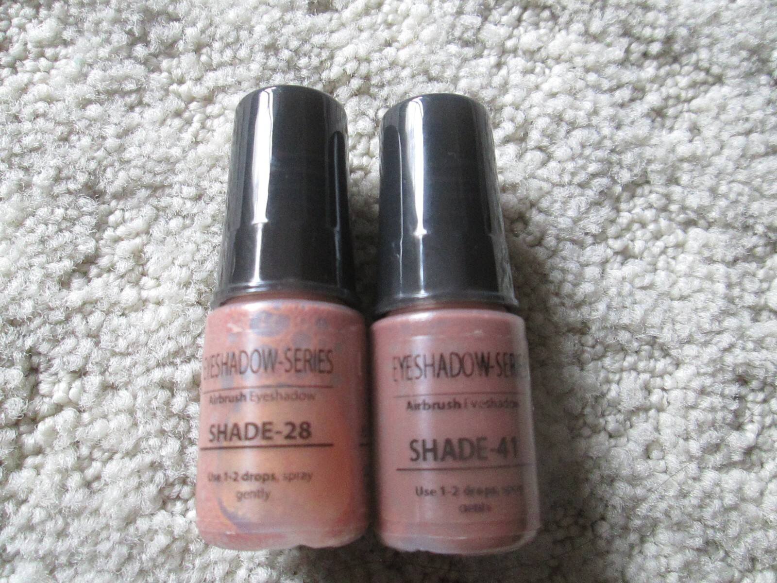 2 Full~UNSEALED LUMINESS AIR Eyeshadow Shade 28 & 41 (Browns/ Shimmery Tan)