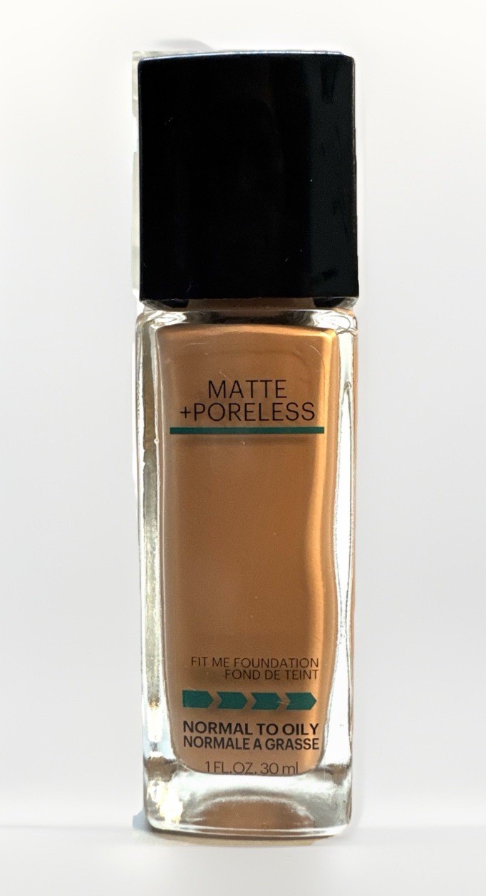 maybelline FIT me foundation normal to oily skin 1oz scuffed 242 light honey