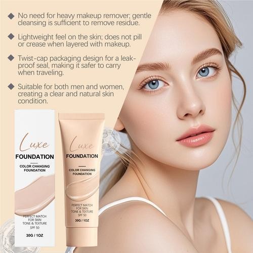 Luxe Protective Color-correcting Foundation SPF 50 (skin Tone) – Color-changing