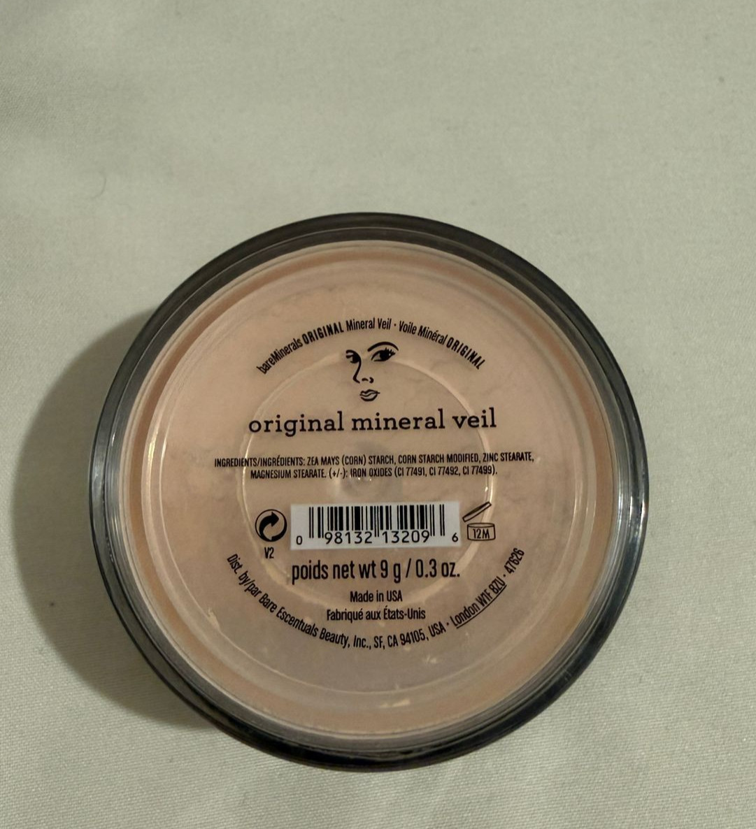 bareMinerals Original Foundation Mineral Veil Finishing Powder Choose Color