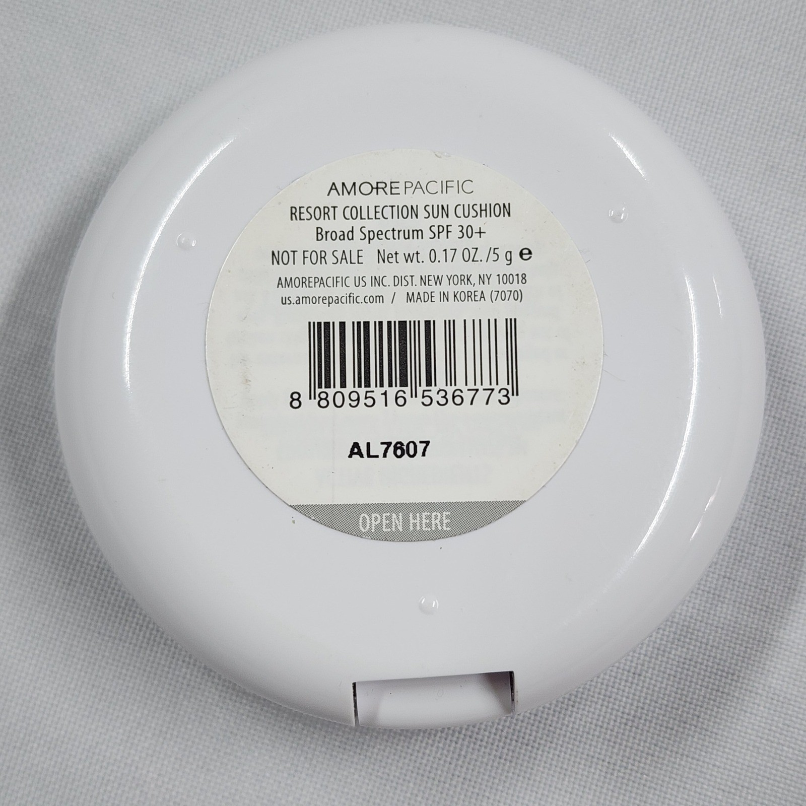 AMORE PACIFIC Resort Collection Sun Protection SUN CUSHION SPF30 .17oz READ