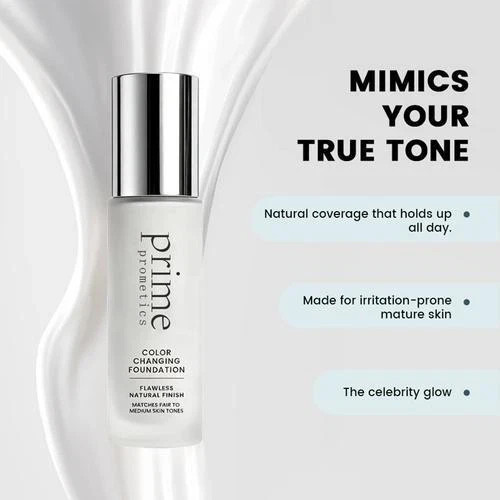 Prime Prometics Color Changing Foundation For Mature Women 30ml/1oz