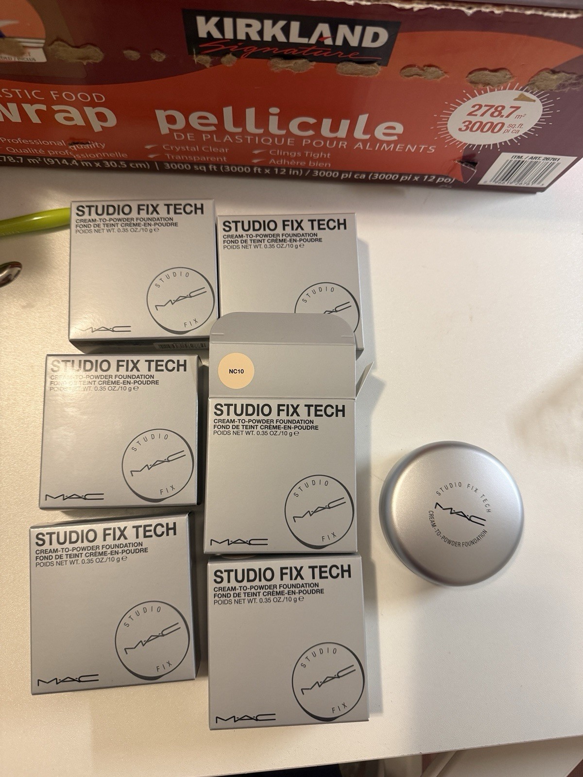 MAC Studio Fix Tech Cream-to-Powder Foundation NC10 0.35 oz / 10 g