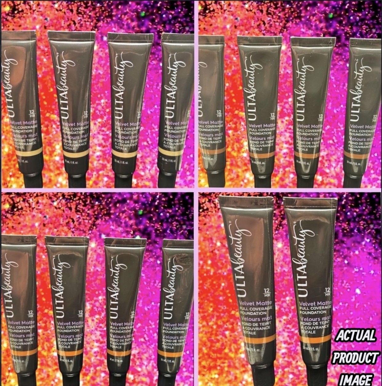 17pc ULTA BEAUTY Soft Focus Medium Full Effortless HD Coverage Foundation NEW