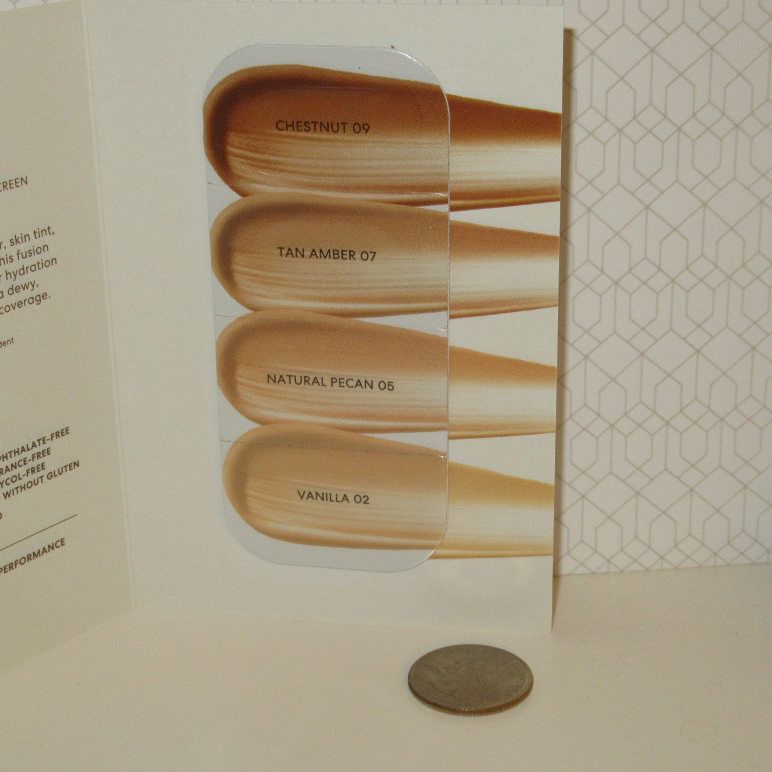 BareMinerals #1 Tinted Moisturizer Vanilla 02 Natural Pecan 05 Tan Amber 07 09
