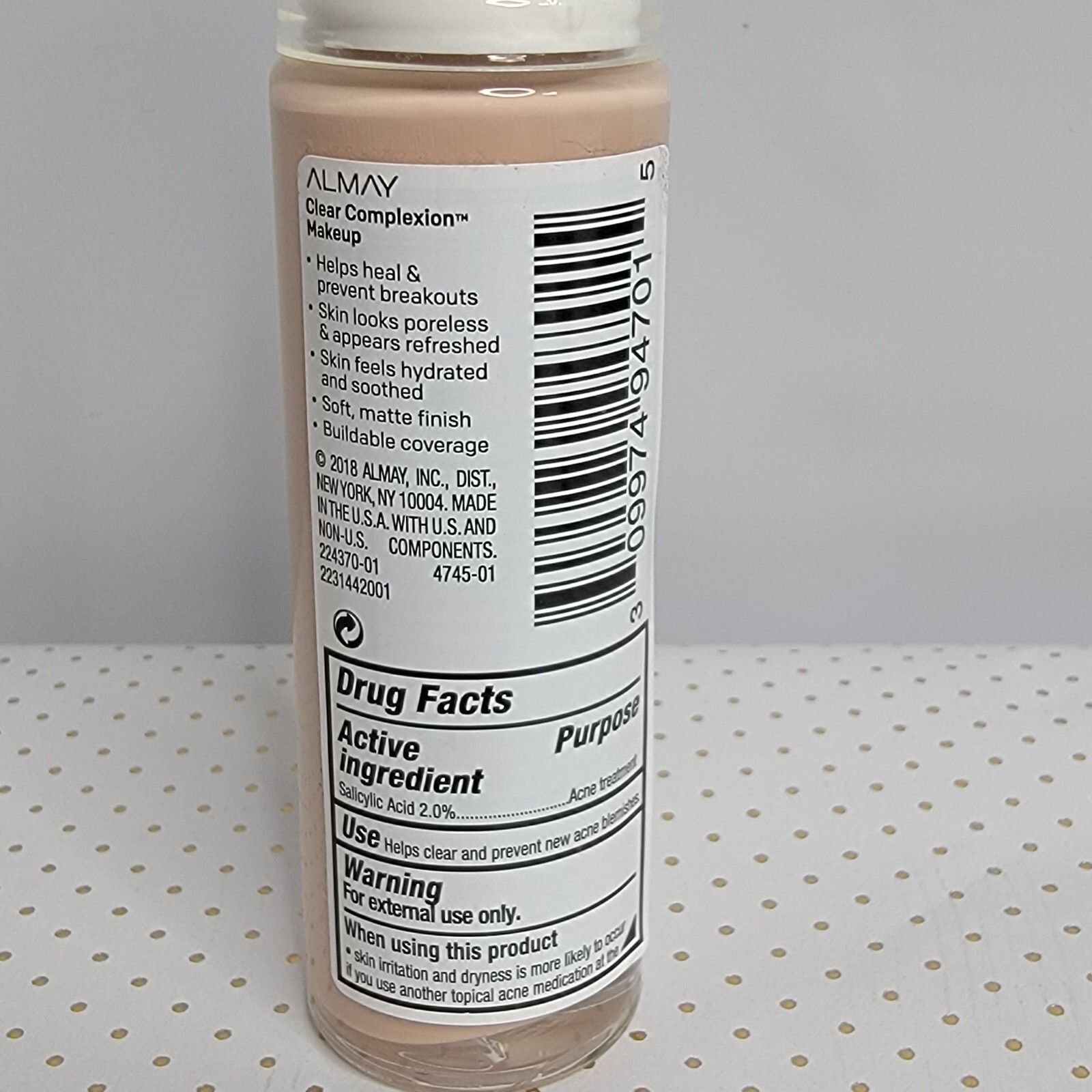 Almay Clear Complexion Foundation with Salicylic Acid YOU CHOOSE “read details”