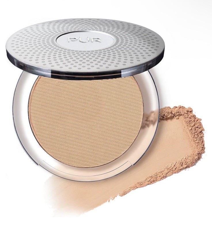 PUR Minerals 4-in-1 Pressed Mineral Makeup Powder Foundation Golden Medium MN 5