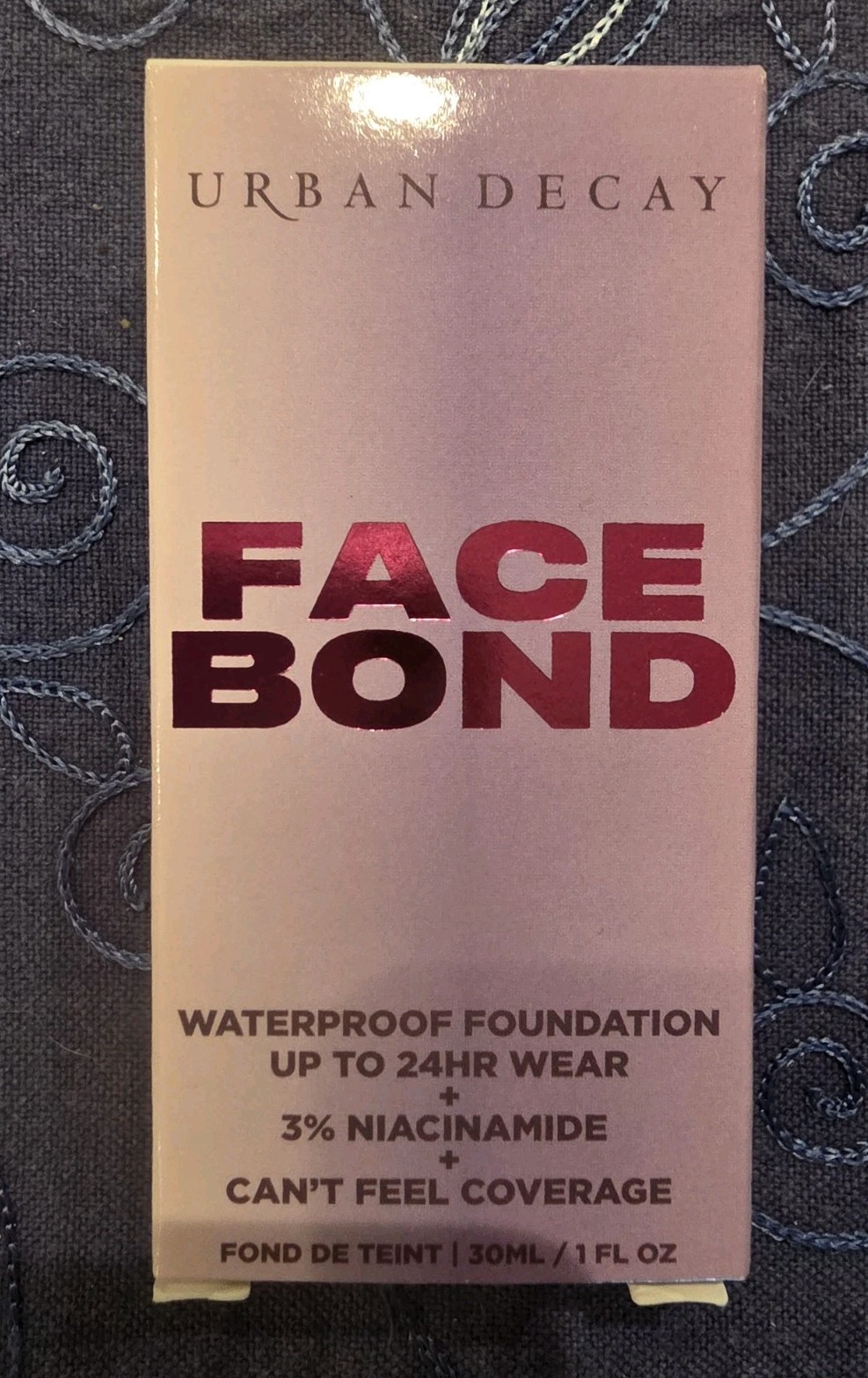 Urban Decay Face Bond Waterproof Foundation ~ 13 Light Medium Cool Olive