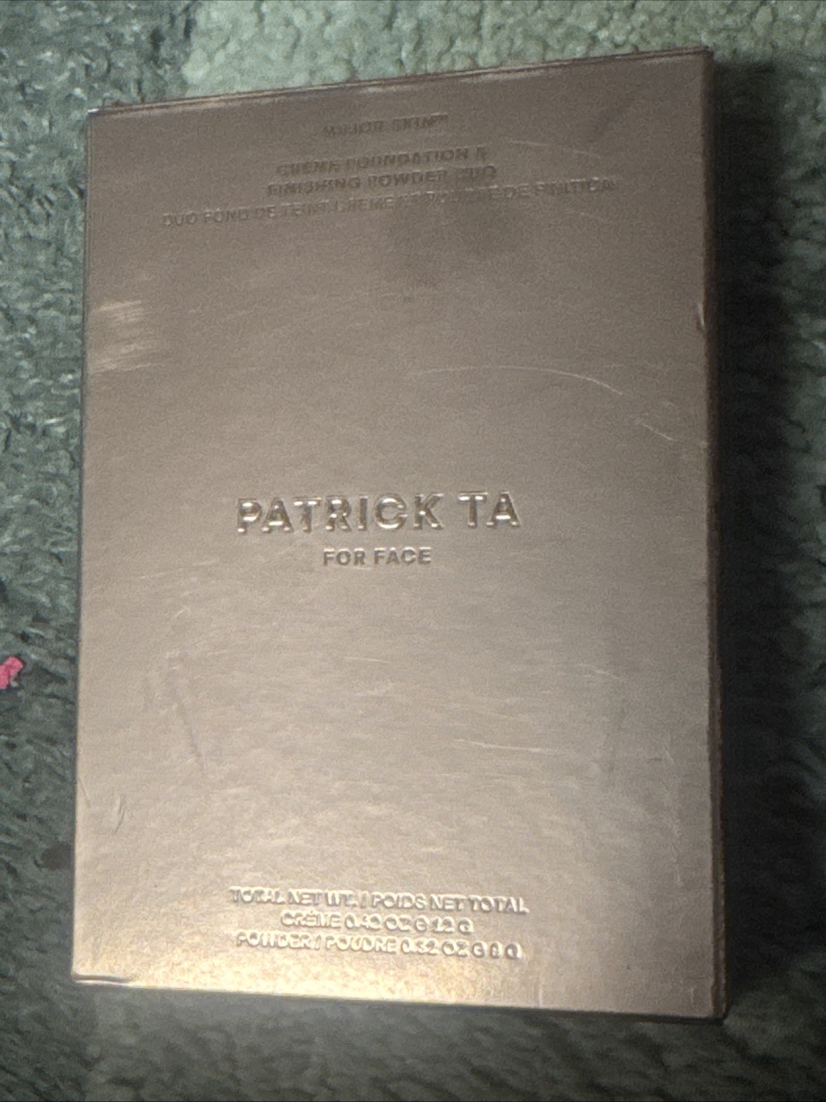 Patrick Ta Major Skin Creme Foundation Finishing Powder Duo Pick Shade
