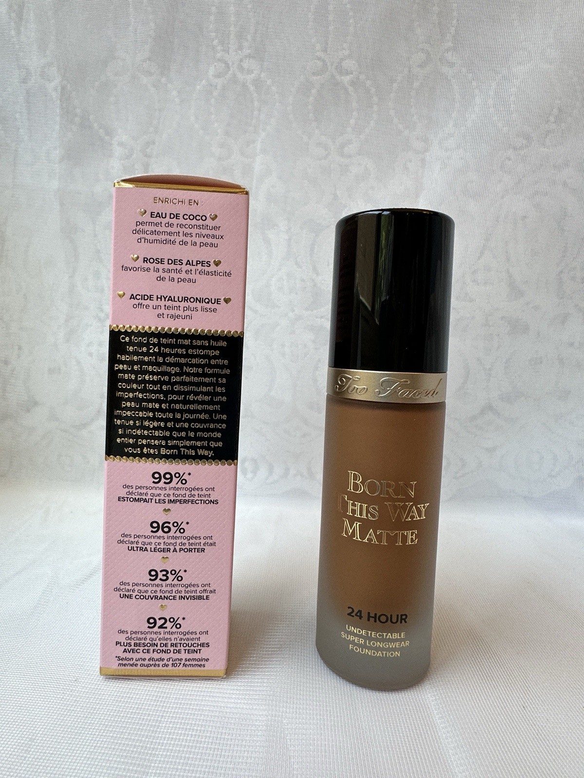 Too Faced Born This Way Matte 24hour Super Longwear Foundation- Chestnut 1oz New