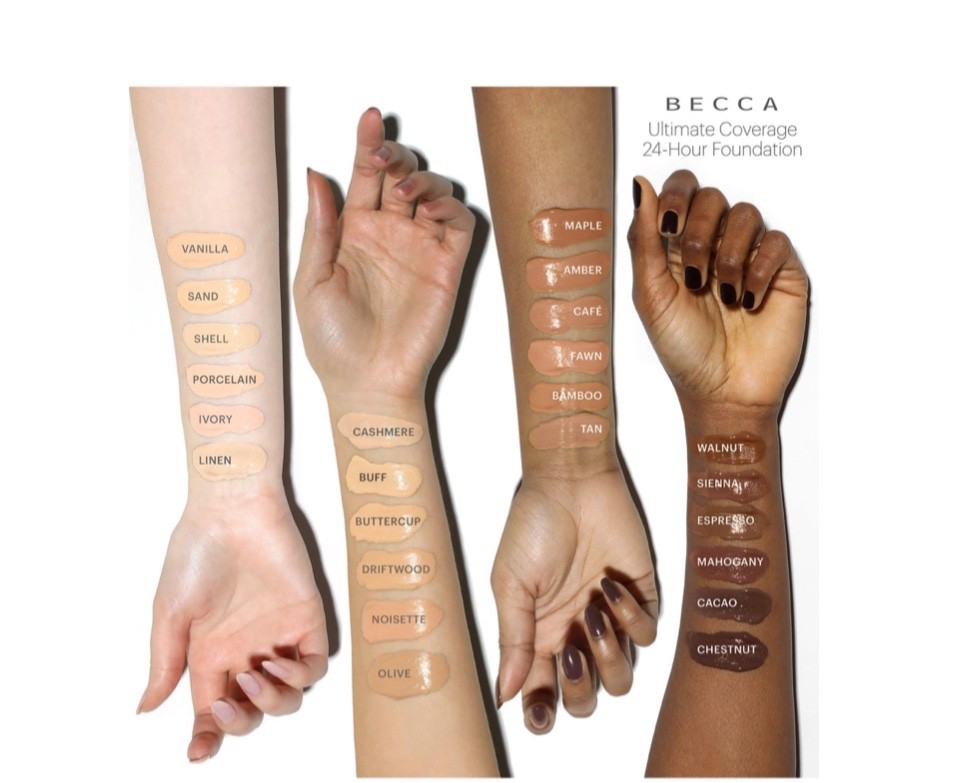 💥 NEW Becca Ultimate Coverage~SHELL~24hr Foundation Full Size 1 oz / 30 ml