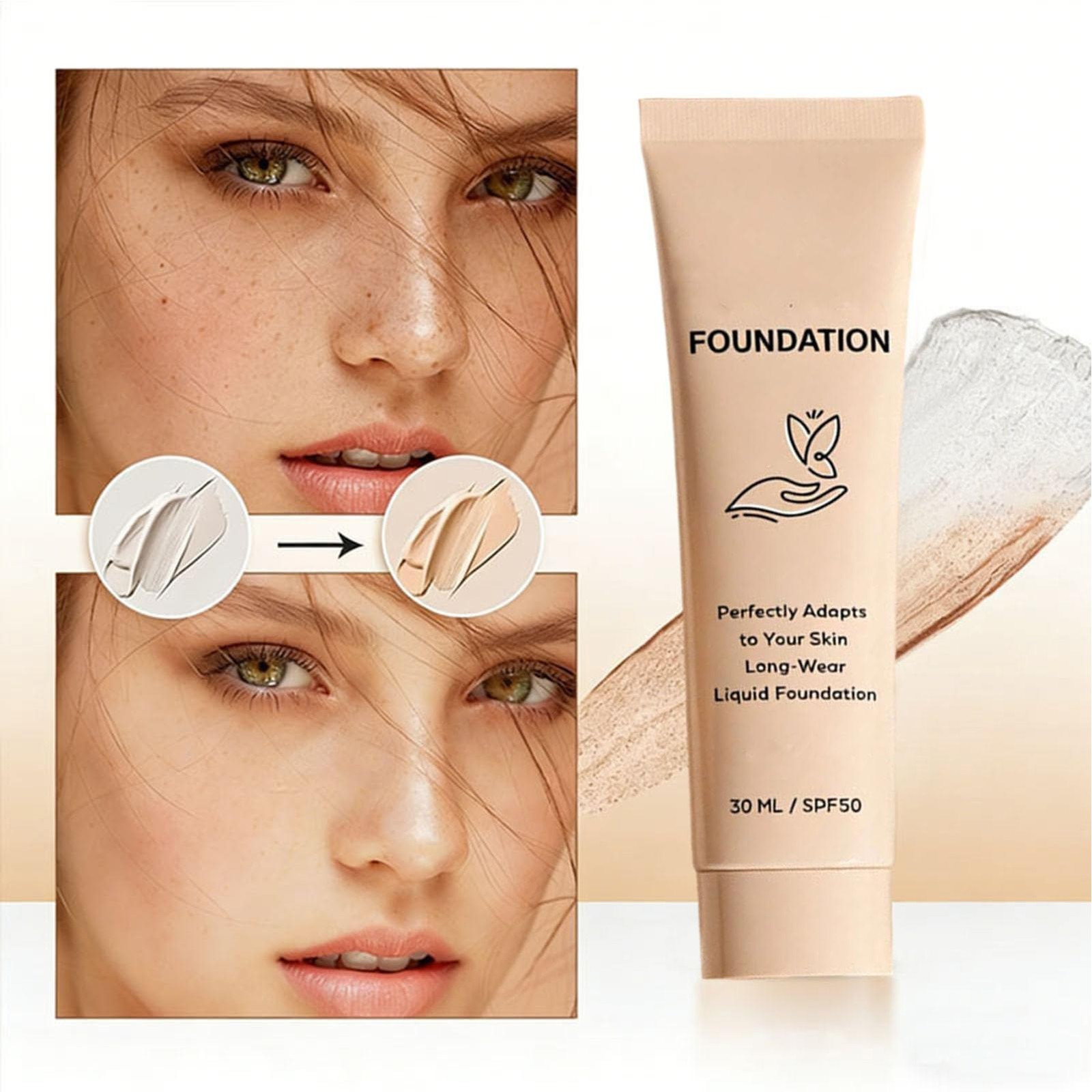 Luxe Foundation Colour Changing SPF 50, Luxe Foundation For Mature Skin