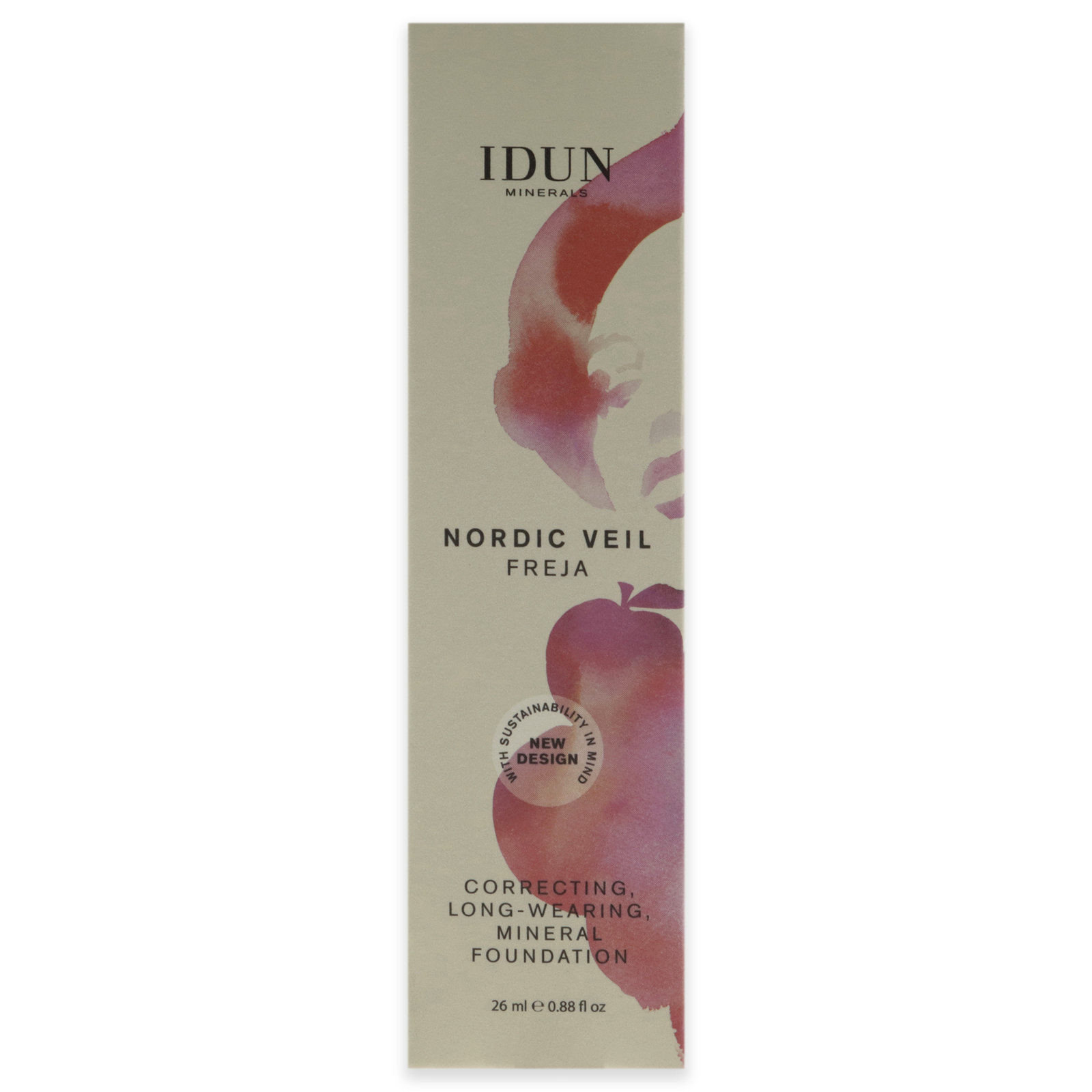 Nordic Veil Foundation – 306 Freja by Idun Minerals for Women – 0.88 oz