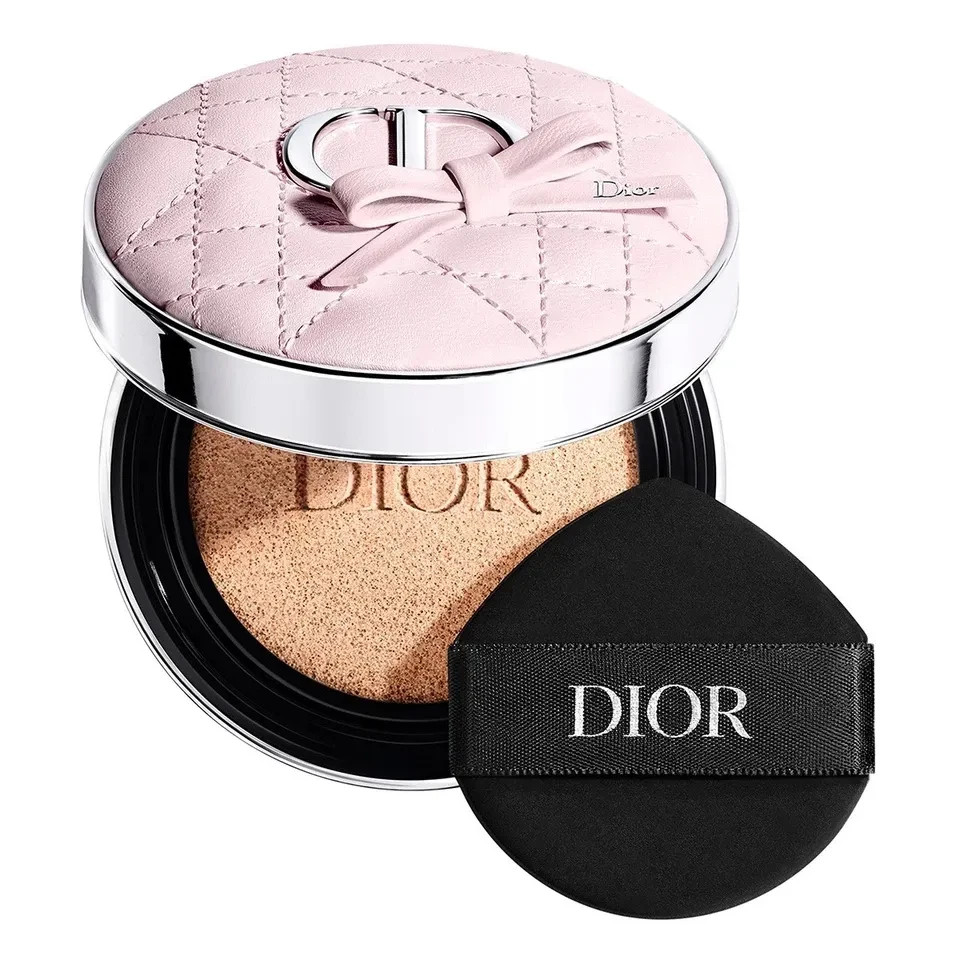 Dior Bow Forever Cushion [ Case Only ] Pink Blue Bow Limited Edition [Pre Order]