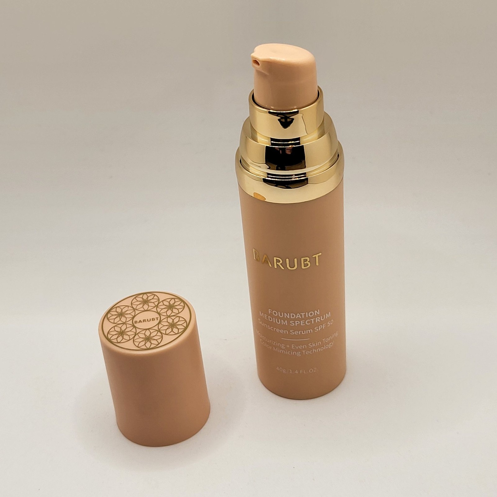 Barubt Foundation MEDIUM SPECTRUM Sunscreen SERUM SPF 50 1.4 oz