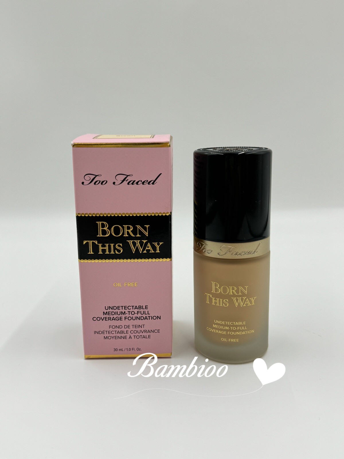 Too Faced Born This Way Undetectable Medium To Full Coverage Foundation Swan NIB