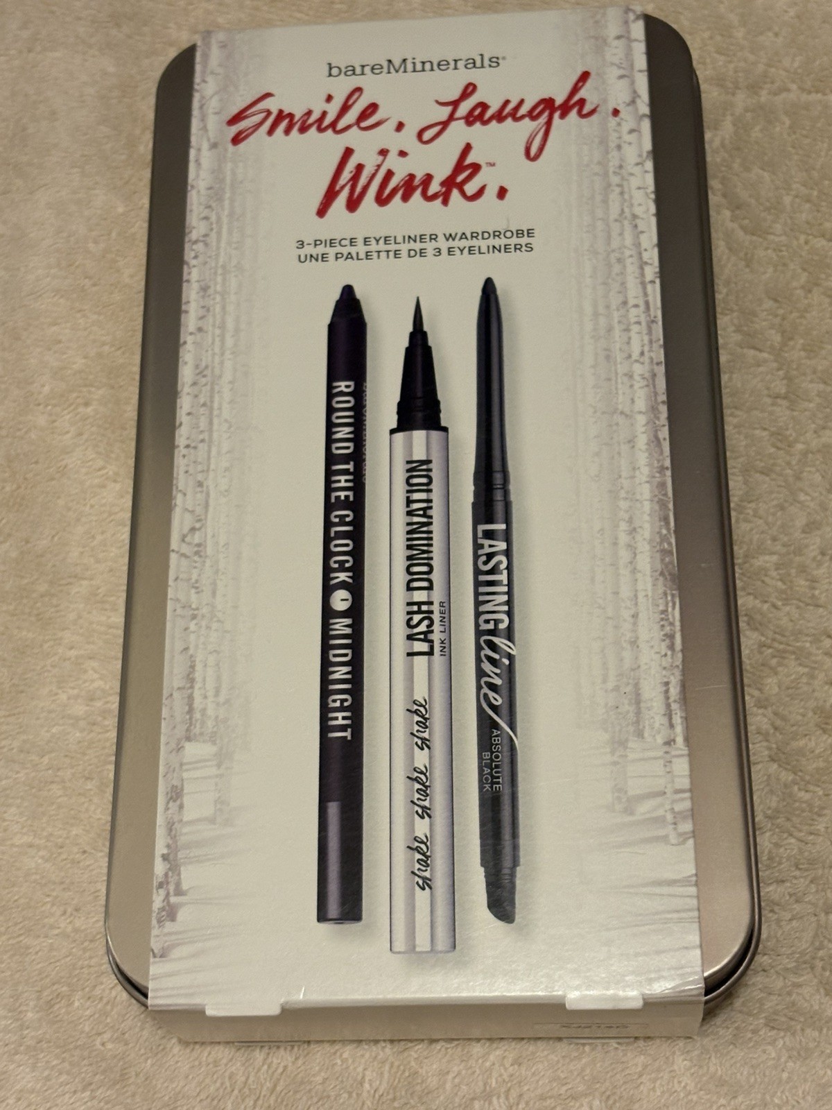 bareMinerals 3-pc Eyeliner Set: Lasting Line, Lash Domination, Round the Clock