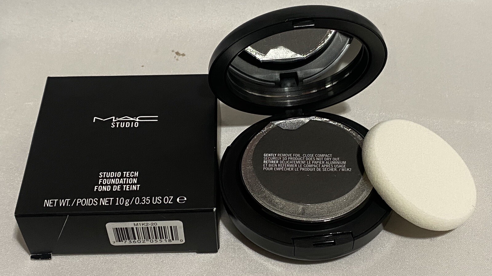 MAC Studio Tech Foundation Shade NC44 Full Size .35oz / 10g New In Box